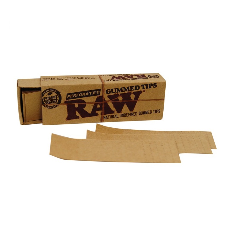Фильтры RAW Gummed Pre-rolled типсы