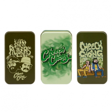 Контейнер G-Rollz Cheech&Chong Medium металлический Контейнер G-Rollz Cheech&Chong Medium металлический