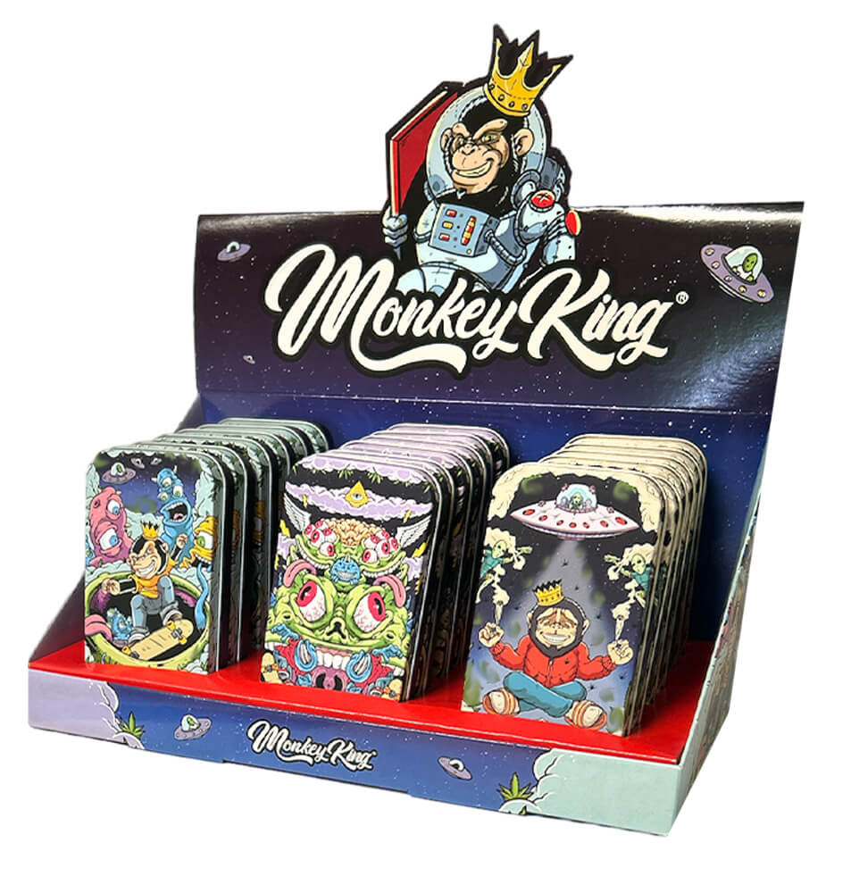 Контейнер Monkey King Tin Metal Box Space Edition