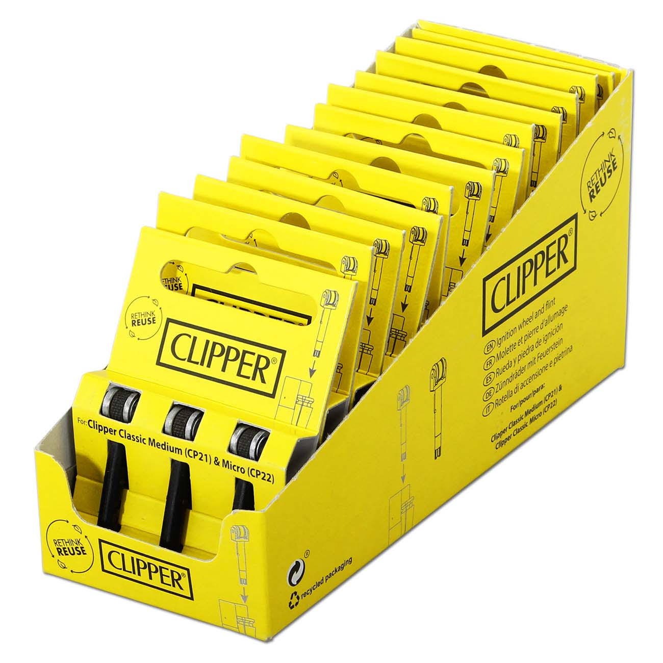 Кремень для зажигалки Clipper Micro Child-proof