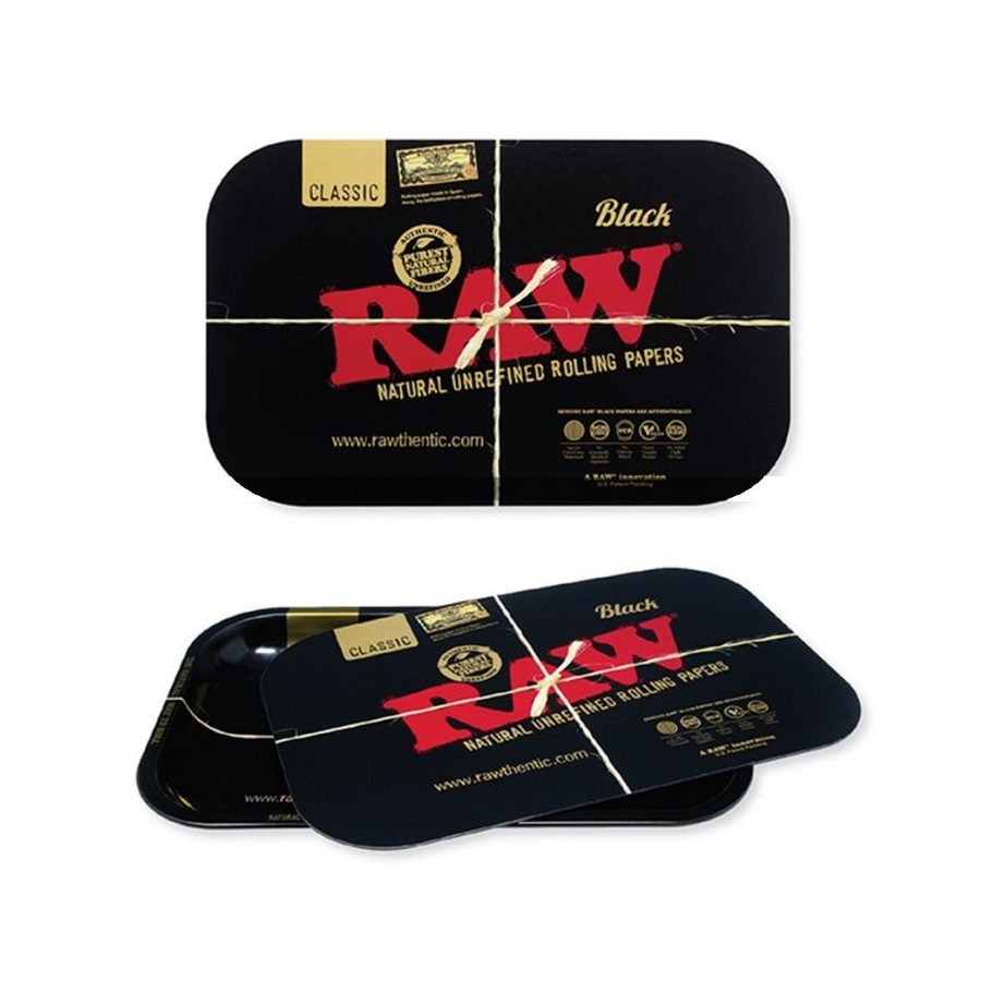 Крышка для подноса Raw Black Magnetic Rolling Tray Cover Large 34 X 18 см