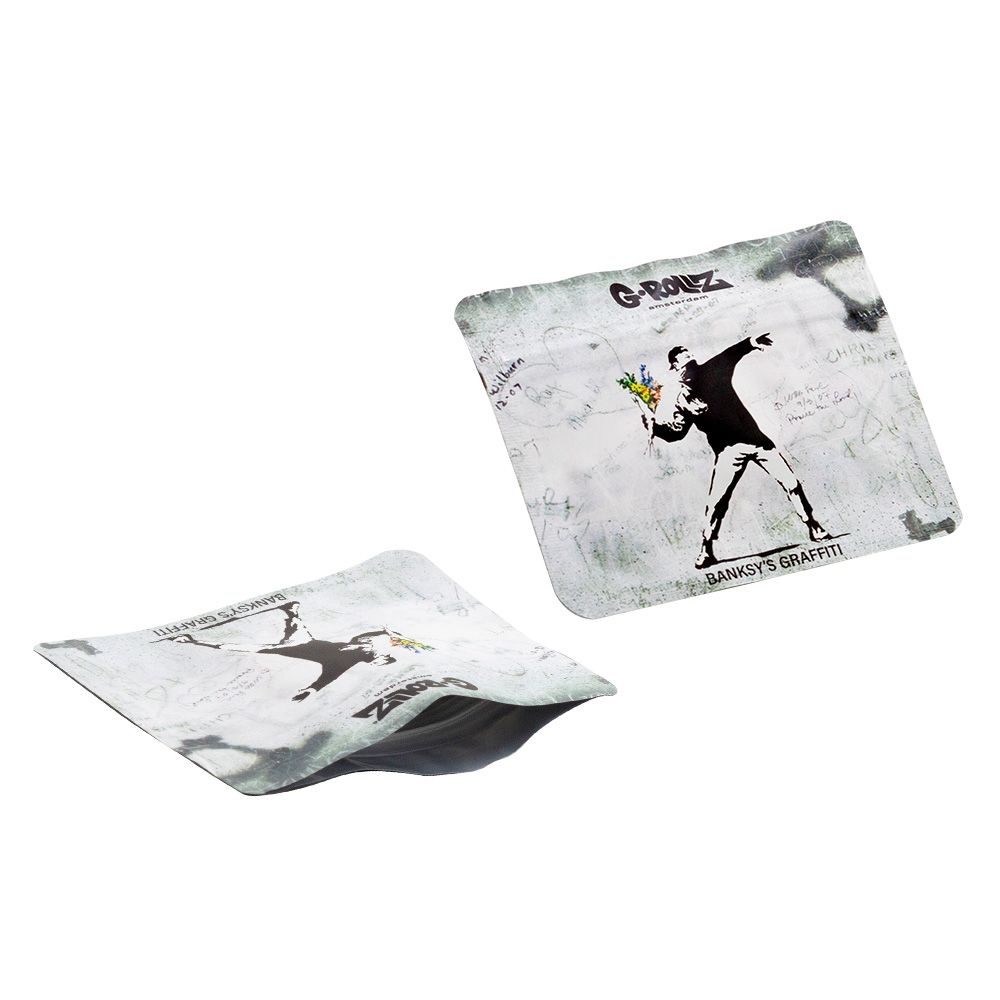 Пакет Ziplock G-Rollz Banksy's Flower Thrower 105x80 мм
