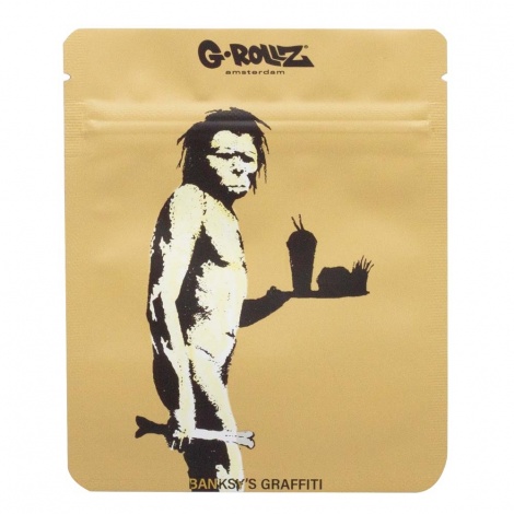Пакет Ziplock G-Rollz Graffiti Fast Food Caveman 100x125 мм Пакет Ziplock G-Rollz Graffiti Fast Food Caveman 100x125 мм