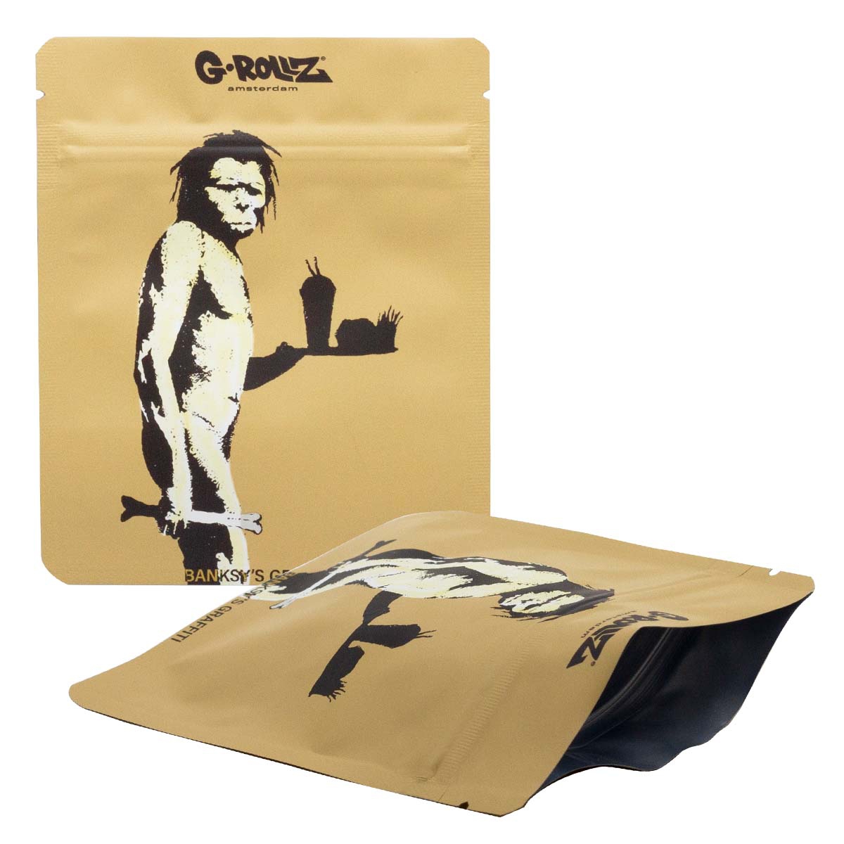 Пакет Ziplock G-Rollz Graffiti Fast Food Caveman 100x125 мм
