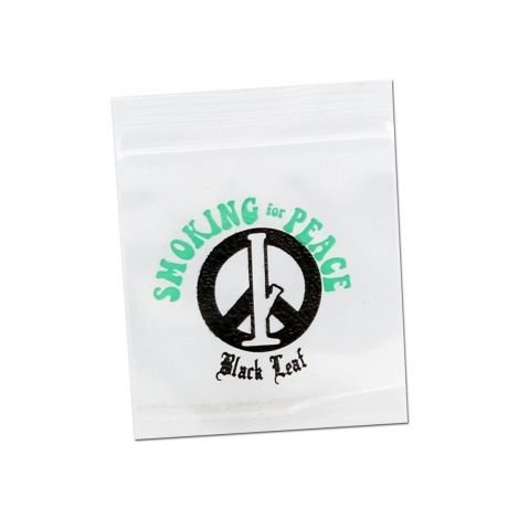 Пакеты Ziplock Black Leaf Peace 35х35 мм Пакеты Ziplock Black Leaf Peace 35х35 мм