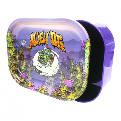 Поднос Best Buds Thin Box Storage Alien OG 18х14 см Поднос Best Buds Thin Box Storage Alien OG 18х14 см