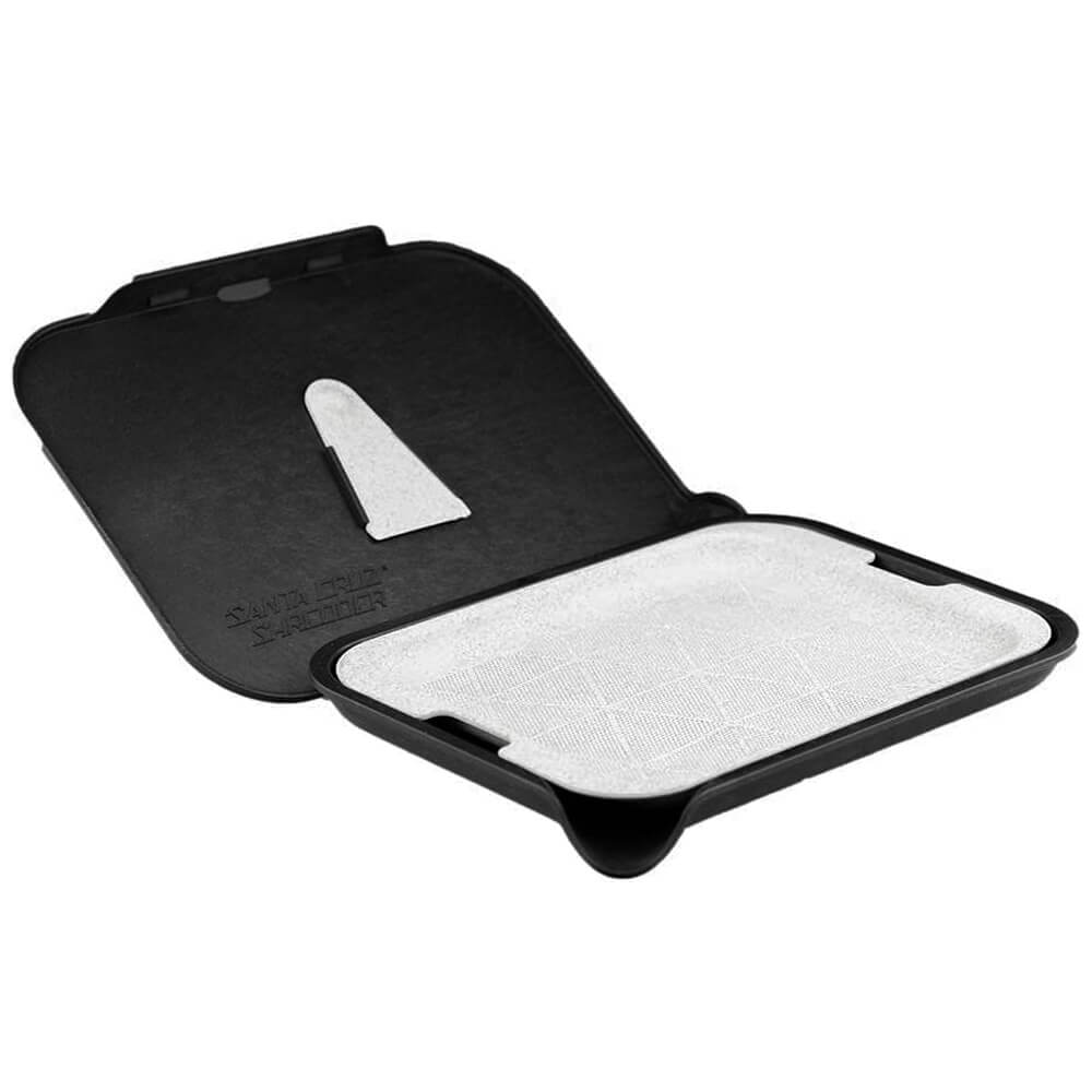 Поднос Santa Cruz Biodegradable Kit Resin Catcher Small Black 14 x 18 см