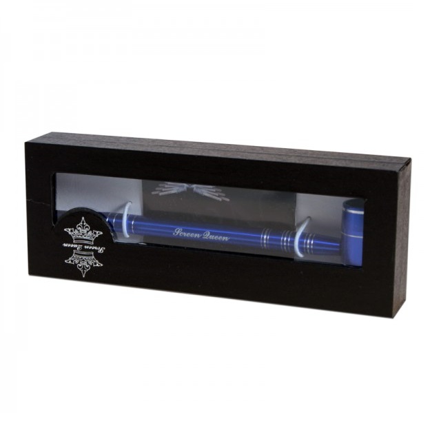 Трубка Black Leaf Screen Queen Blue