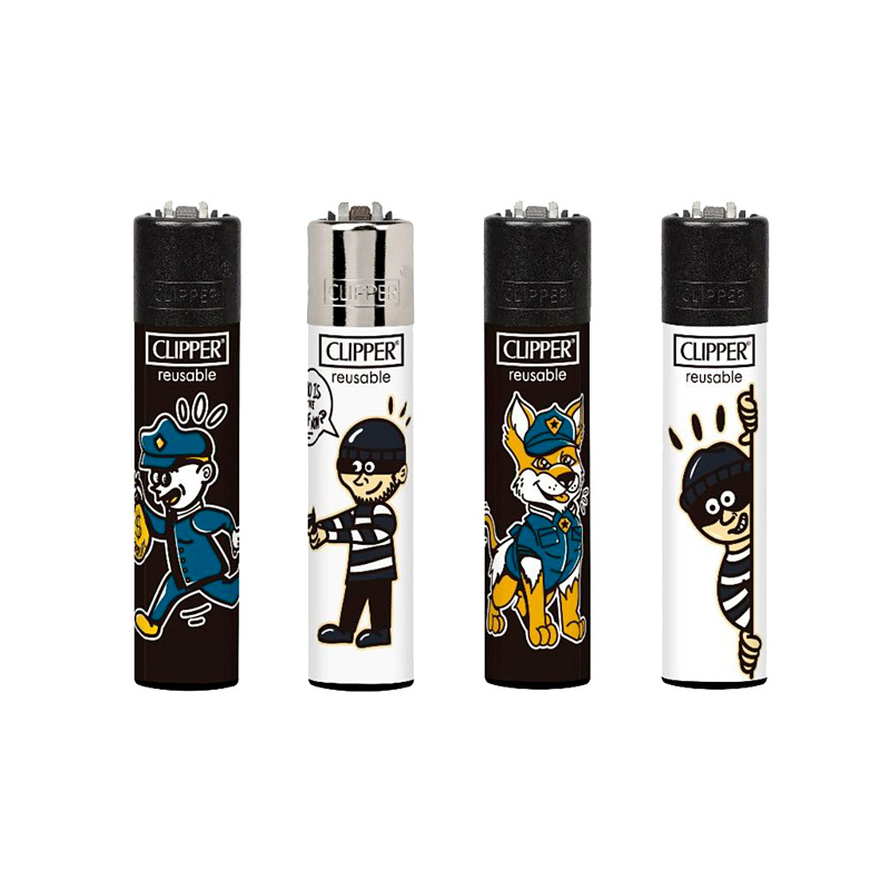 Зажигалка Clipper™ Cops and Robbers