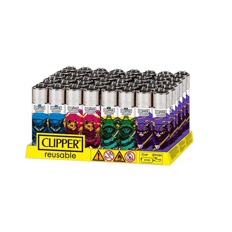 Зажигалка Clipper™ Ninja Cat