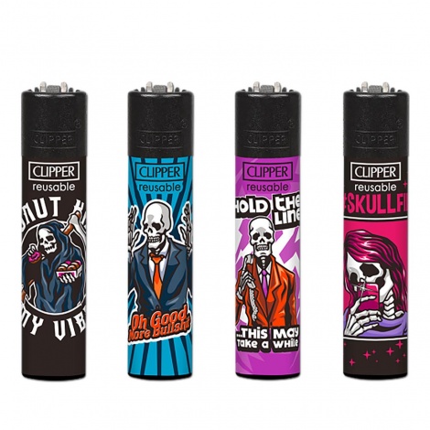 Зажигалка Clipper™ Skulls 23 Зажигалка Clipper™ Skulls 23