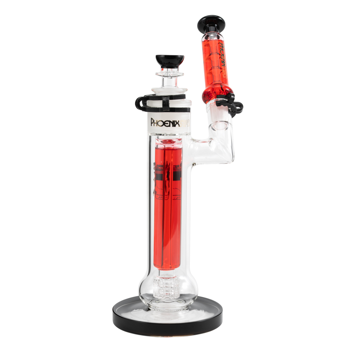 Бонг Phoenix Bubbler Glycerin Green