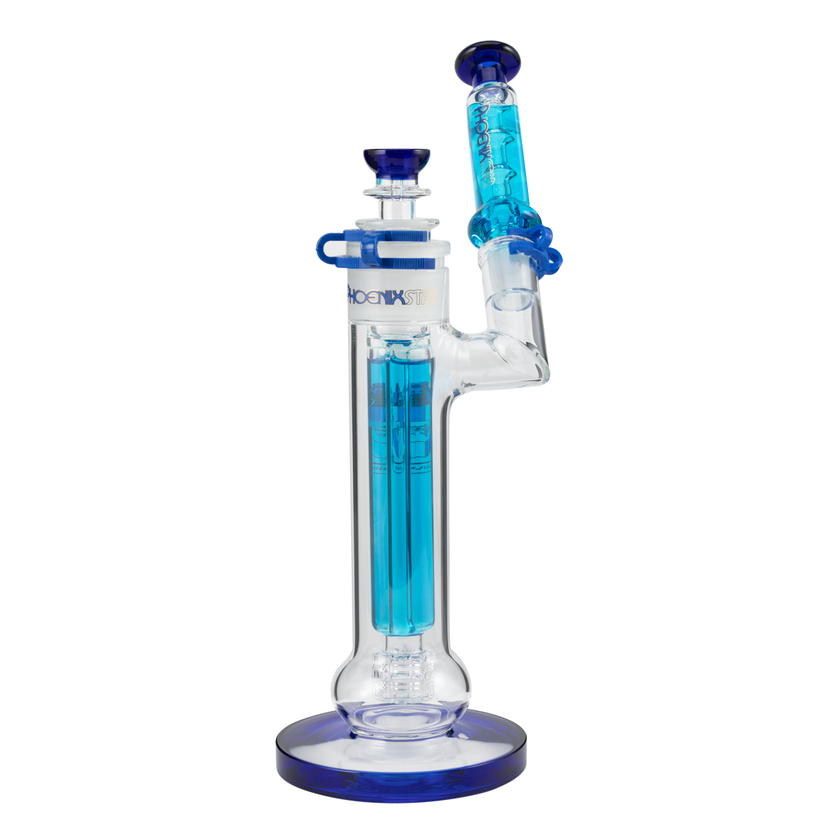 Бонг Phoenix Bubbler Glycerin Green