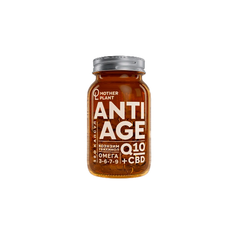 Капсулы MotherPlant КБД ANTIAGE 180 шт Капсулы MotherPlant КБД ANTIAGE 180 шт