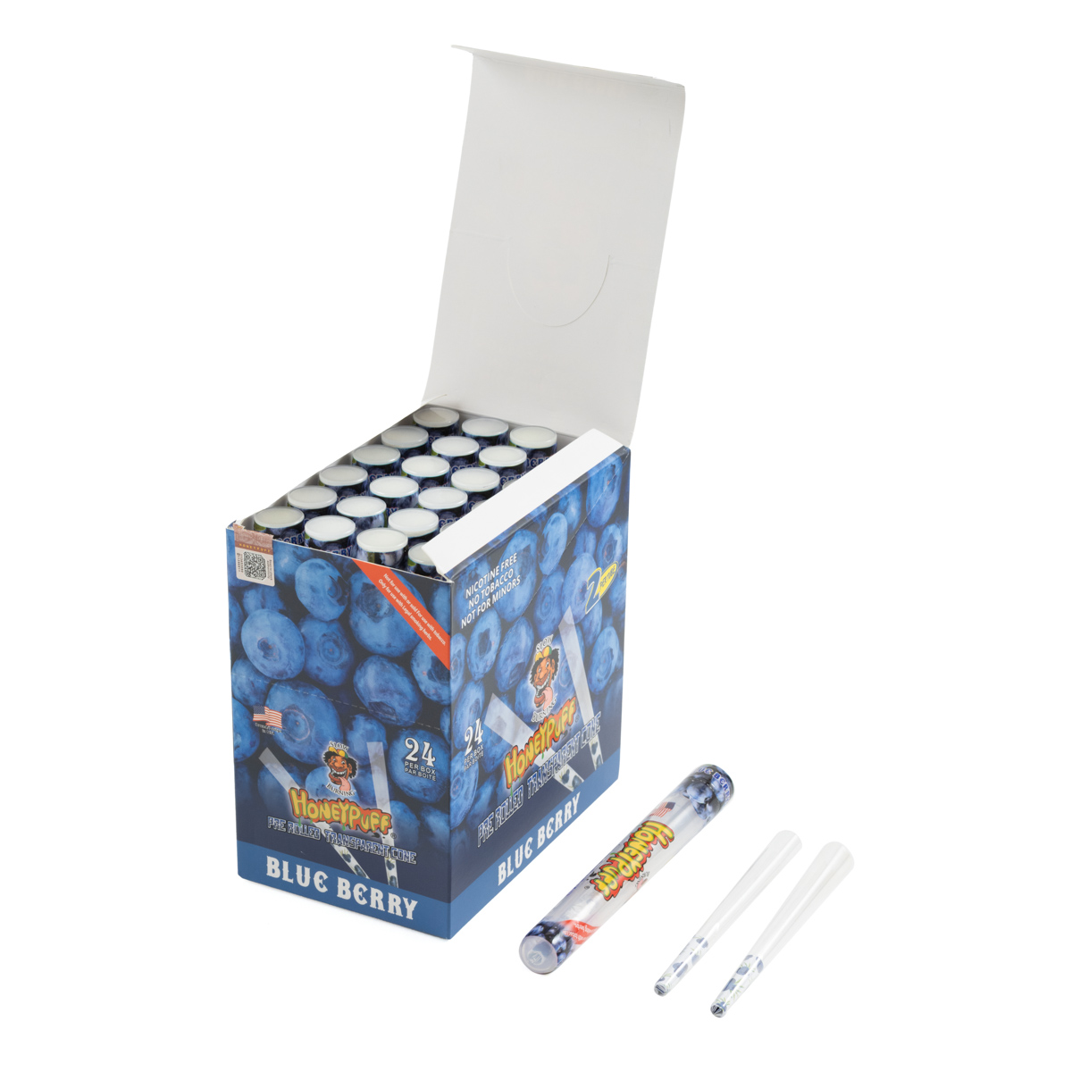 Конусы HoneyPuff Blueberry KS 2 шт Конусы HoneyPuff Blueberry KS 2 шт