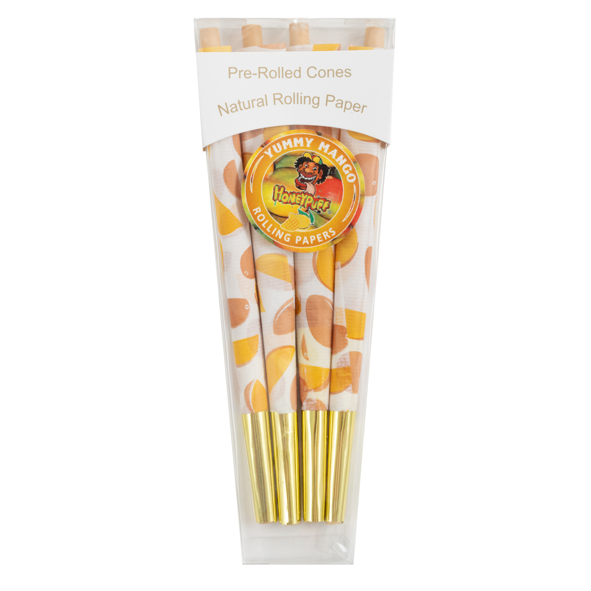 Конусы HoneyPuff Mango KS 4 шт Конусы HoneyPuff Mango KS 4 шт
