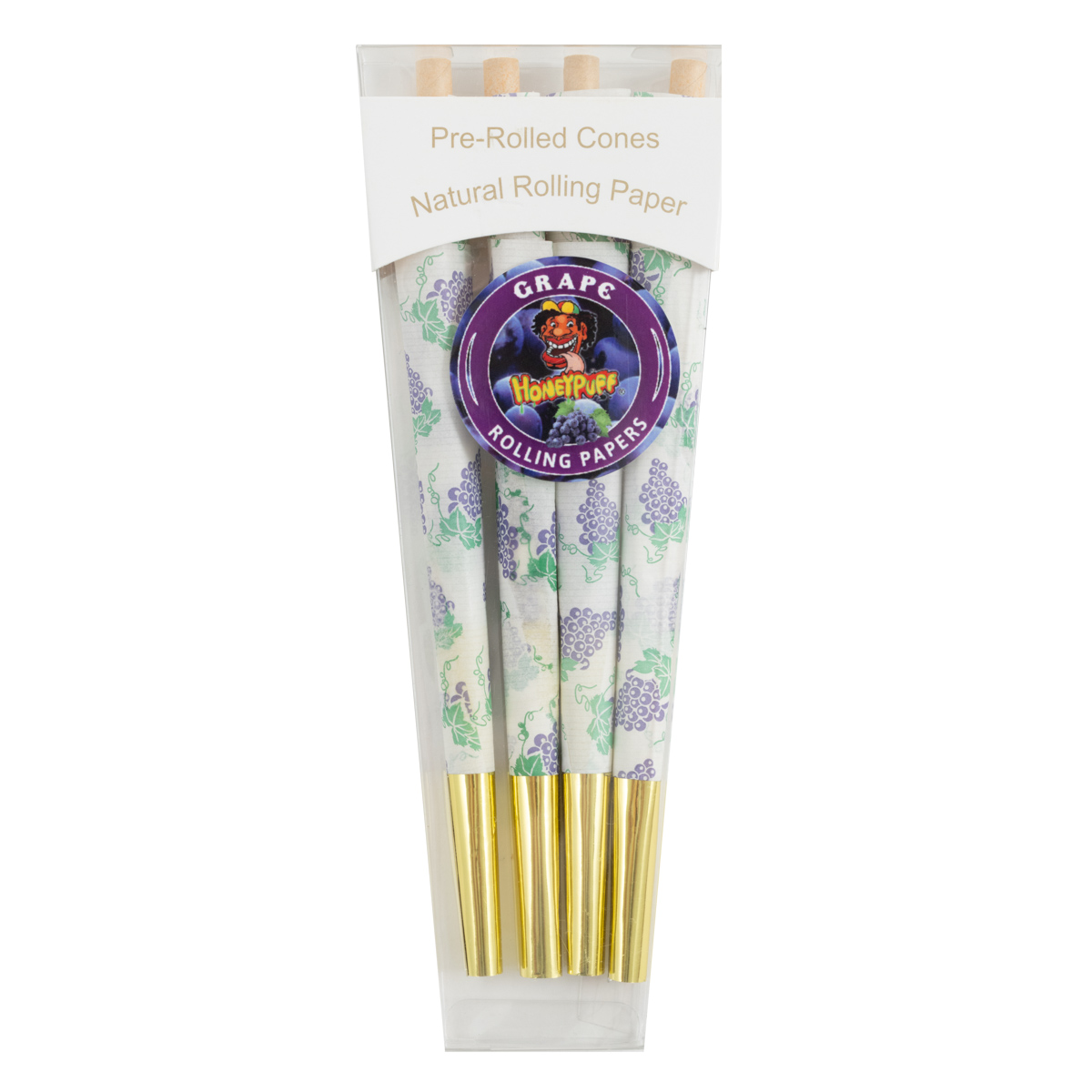 Конусы HoneyPuff Grape KS 4 шт Конусы HoneyPuff Grape KS 4 шт